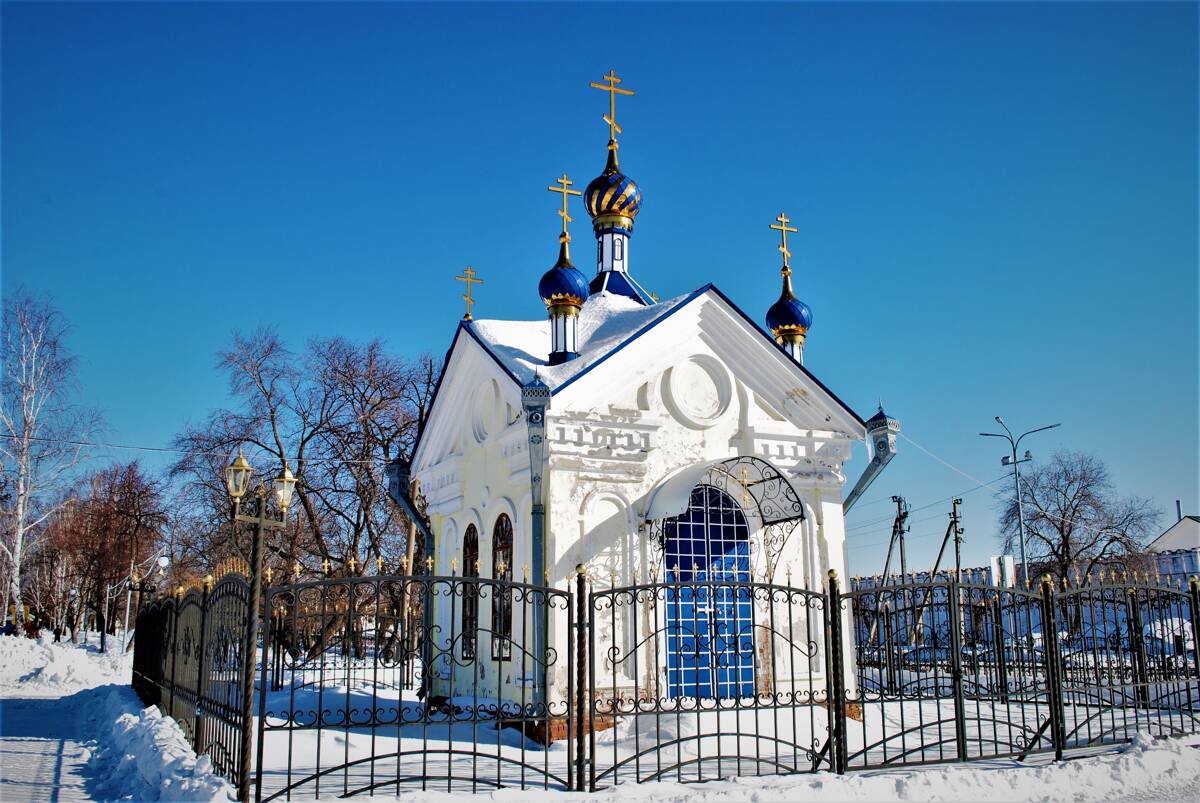 Часовня Александра Невского, Далматово (Далматовский район, Курганская область). фасады