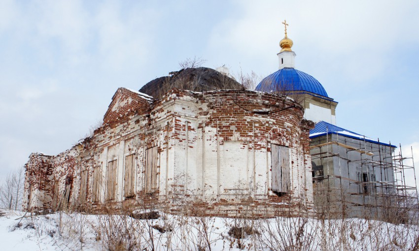 Церковь Рождества Пресвятой Богородицы, Большой Куяш (Кунашакский район, Челябинская область). фасады