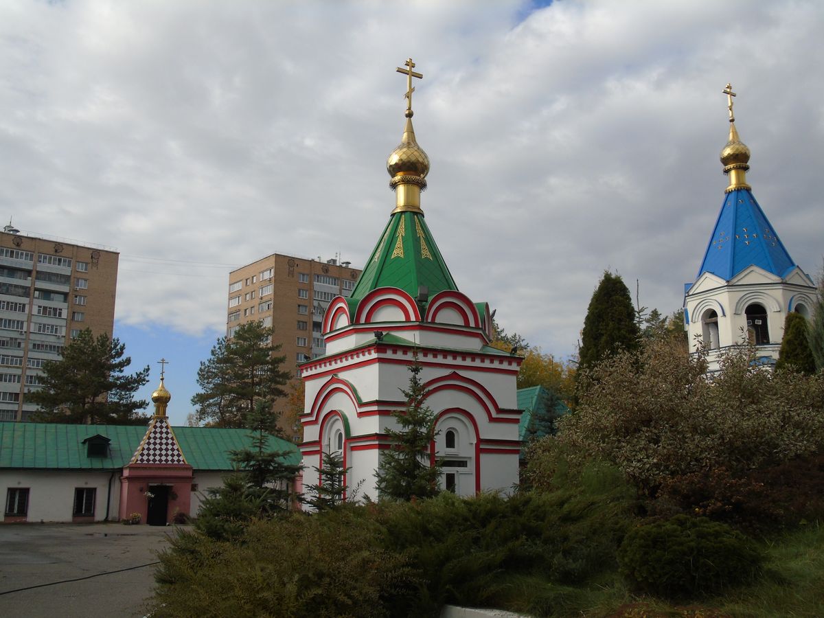 фасады. Кизический Введенский монастырь. Часовня Новомучеников и исповедников Церкви Русской, Московский район (Казань, город, Республика Татарстан)