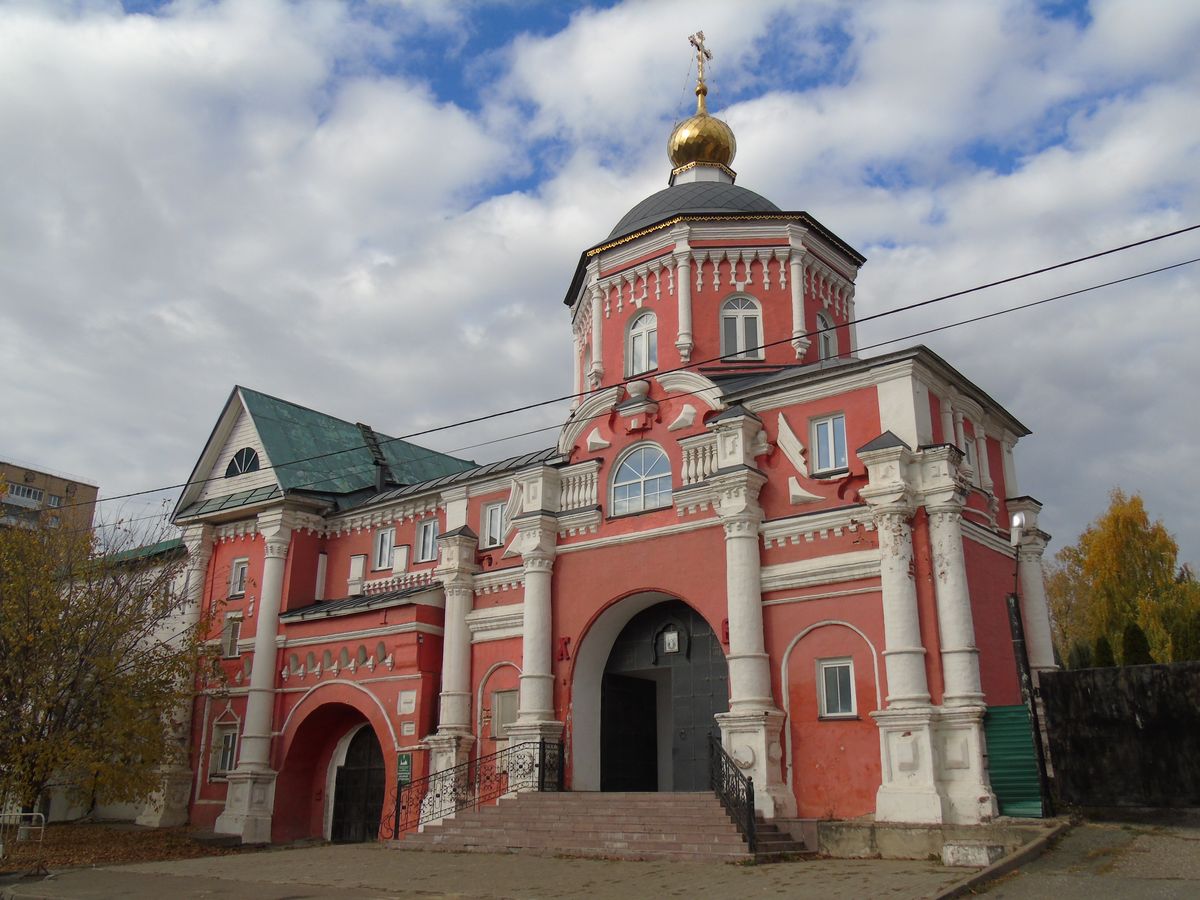 фасады. Кизический Введенский монастырь. Церковь Владимира равноапостольного, Московский район (Казань, город, Республика Татарстан)