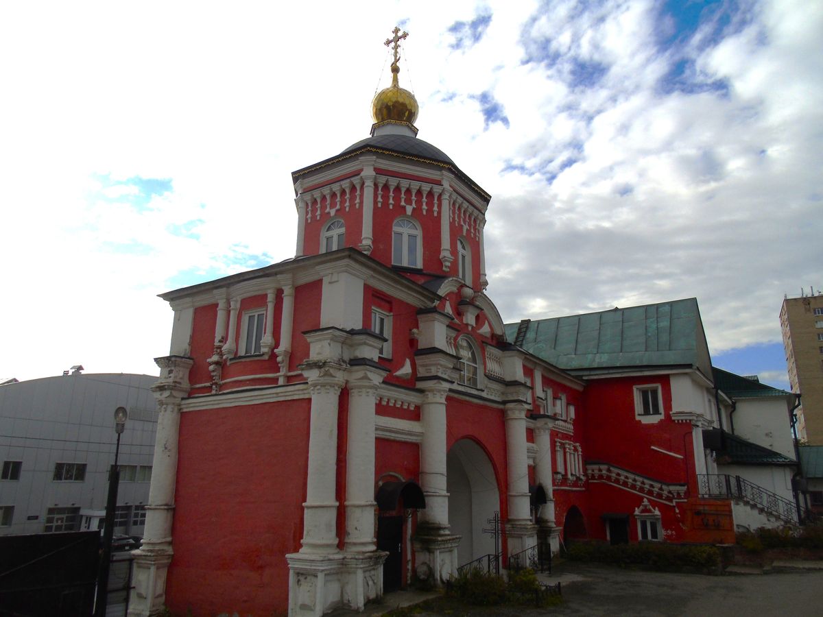 фасады. Кизический Введенский монастырь. Церковь Владимира равноапостольного, Московский район (Казань, город, Республика Татарстан)