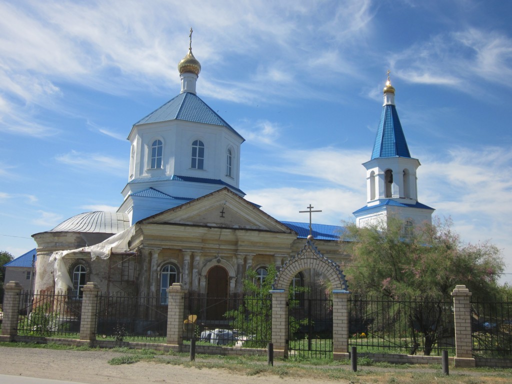 Капустин Яр. Церковь Николая Чудотворца. фасады