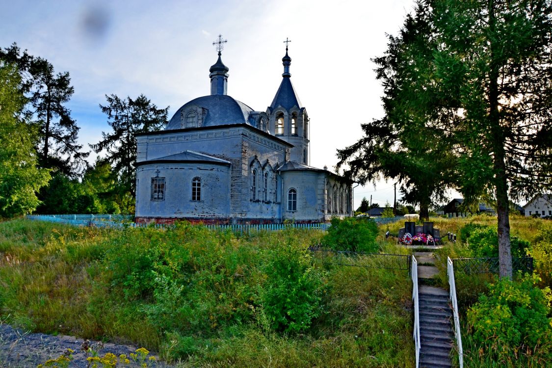 Петровская. Церковь Петра и Павла. фасады