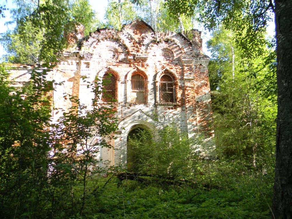 Церковь Михаила Архангела, Архангельское, урочище (Лухский район, Ивановская область). фасады