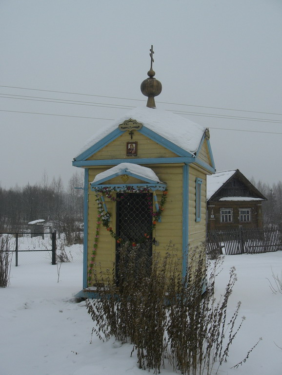Часовня Смоленской иконы Божией Матери, Бурцево (Талдомский городской округ и г. Дубна, Московская область). фасады