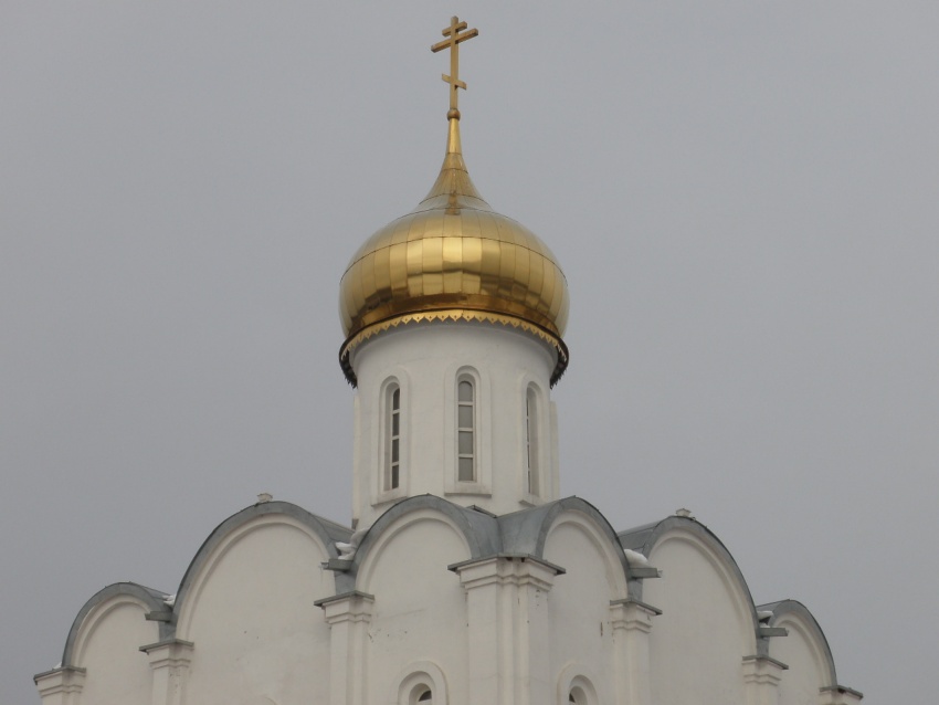 Балашиха. Церковь Воскресения Словущего. архитектурные детали, Завершение храма