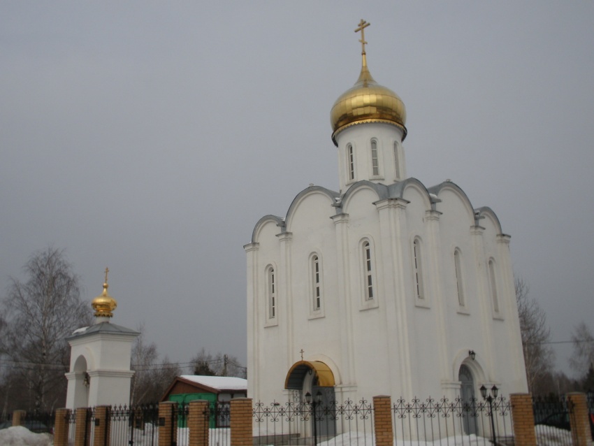 Балашиха. Церковь Воскресения Словущего. фасады, Вид с юго-запада