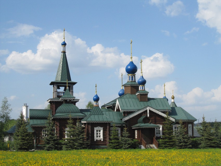 Бородино. Церковь Богоявления Господня. фасады