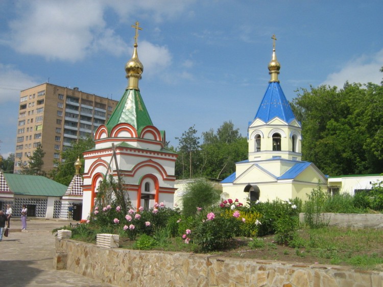 Московский район. Кизический Введенский монастырь. Часовня Новомучеников и исповедников Церкви Русской. фасады