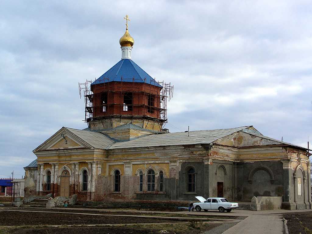 Капустин Яр. Церковь Николая Чудотворца. фасады