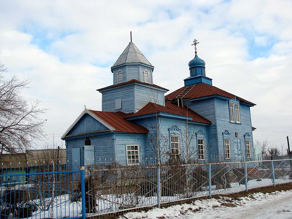 Капустин Яр. Церковь Георгия Победоносца. фасады