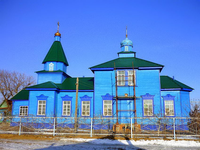 Капустин Яр. Церковь Георгия Победоносца. фасады