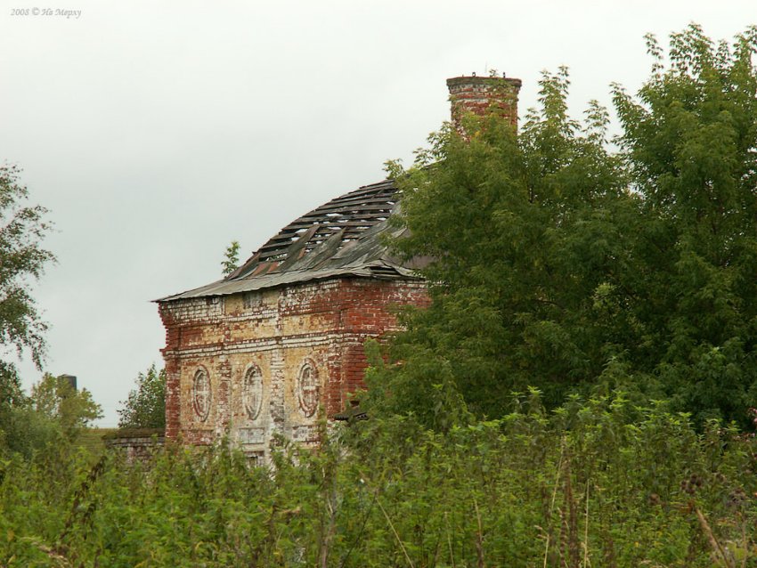 Веска. Церковь Покрова Пресвятой Богородицы. фасады