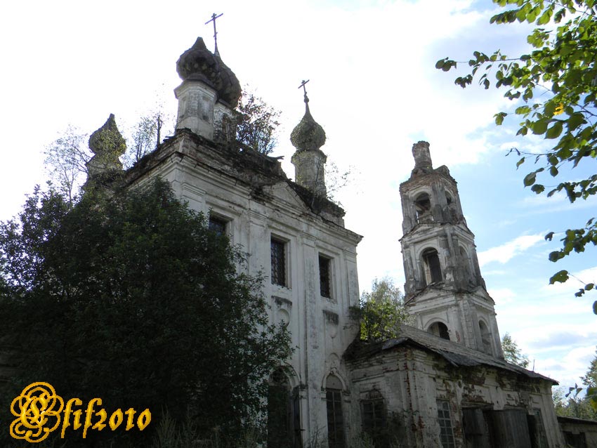 Церковь Покрова Пресвятой Богородицы, Добрица (Лухский район, Ивановская область). фасады