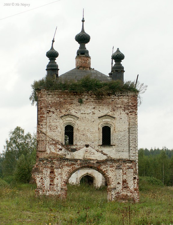 Церковь Казанской иконы Божией Матери, Клоны (Лухский район, Ивановская область). фасады