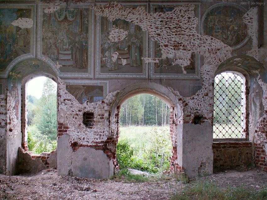 Церковь Казанской иконы Божией Матери, Клоны (Лухский район, Ивановская область). архитектурные детали
