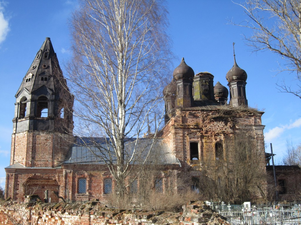 Качалово. Церковь Успения Пресвятой Богородицы. фасады