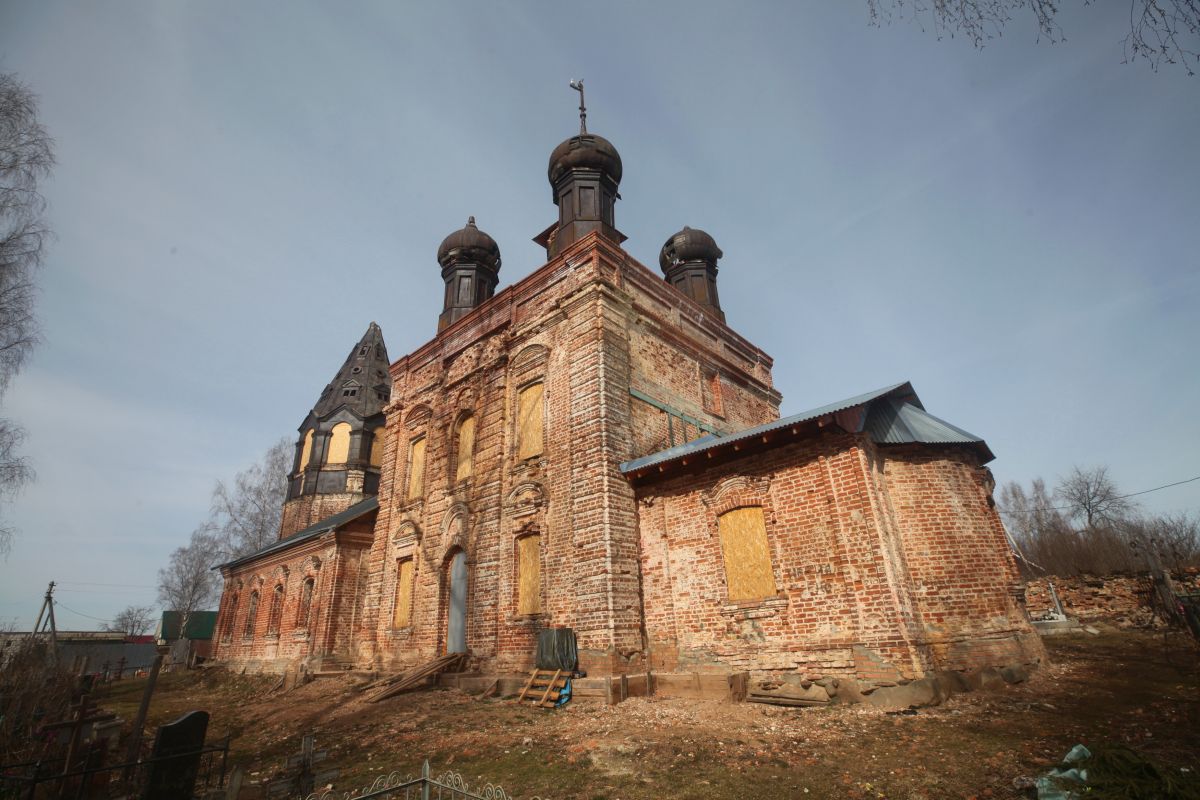 Церковь Успения Пресвятой Богородицы, Качалово (Костромской район, Костромская область). фасады