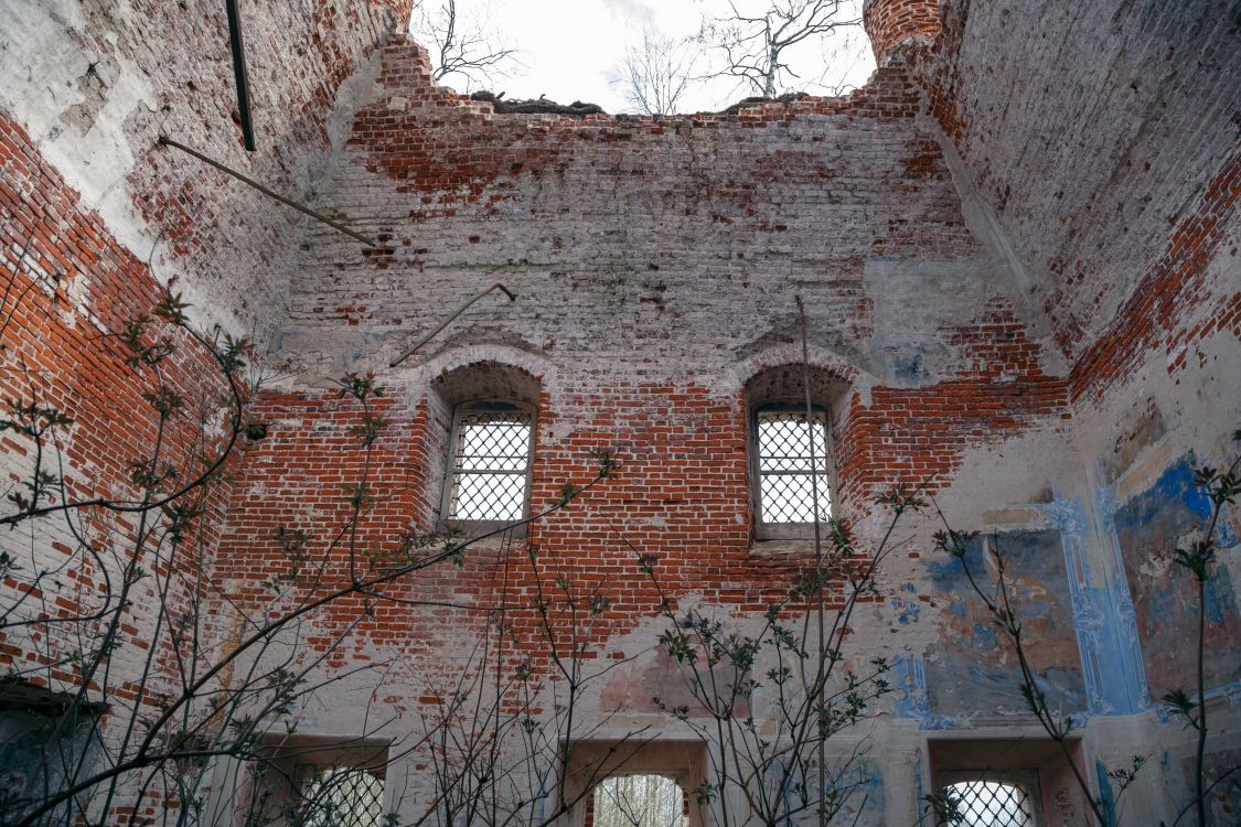 Церковь Рождества Христова, Шахово, урочище (Ярославский район, Ярославская область). интерьер и убранство