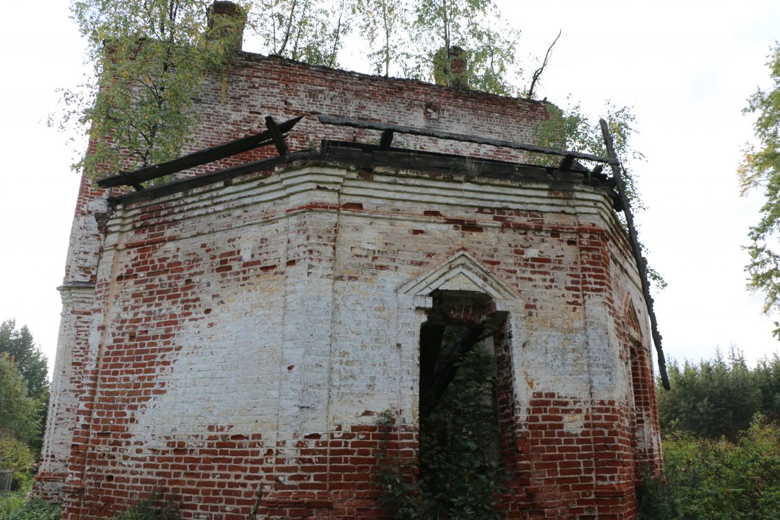Церковь Рождества Христова, Шахово, урочище (Ярославский район, Ярославская область). фасады, Апсида