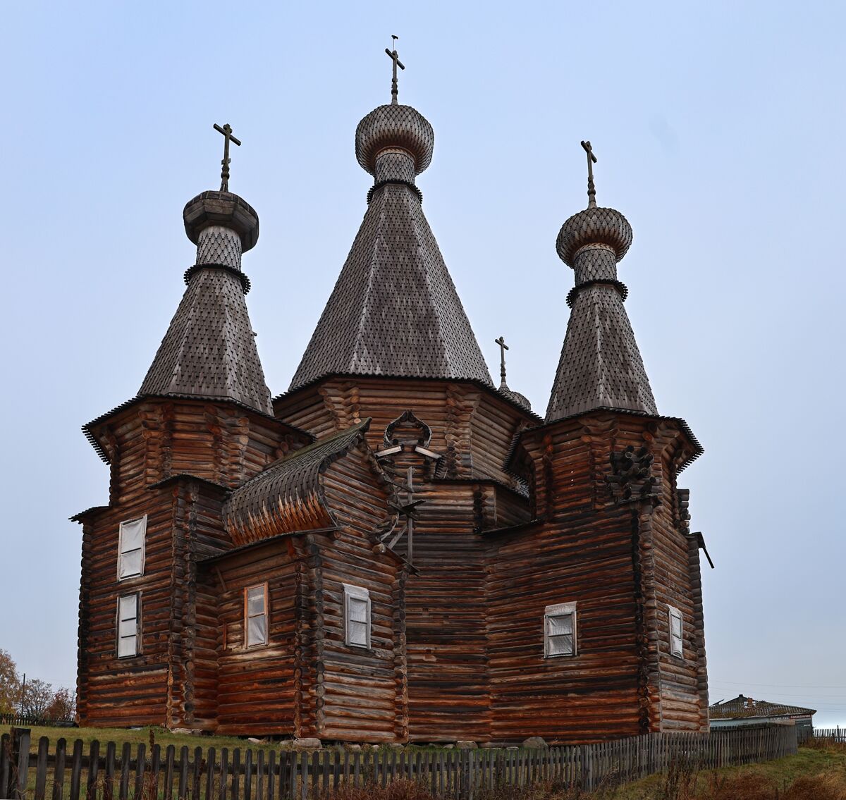 Церковь Троицы Живоначальной, Нёнокса (Северодвинск, город, Архангельская область). фасады