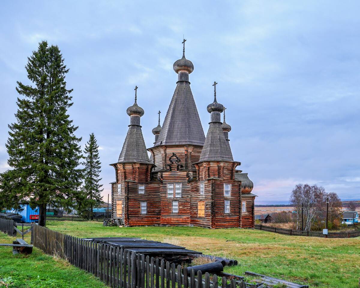 Церковь Троицы Живоначальной, Нёнокса (Северодвинск, город, Архангельская область). фасады