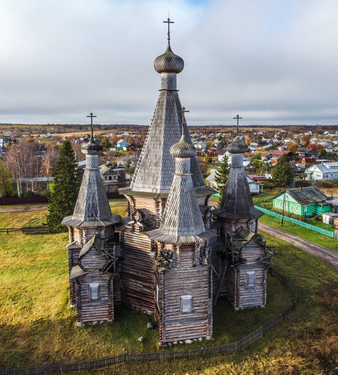 Церковь Троицы Живоначальной, Нёнокса (Северодвинск, город, Архангельская область). фасады