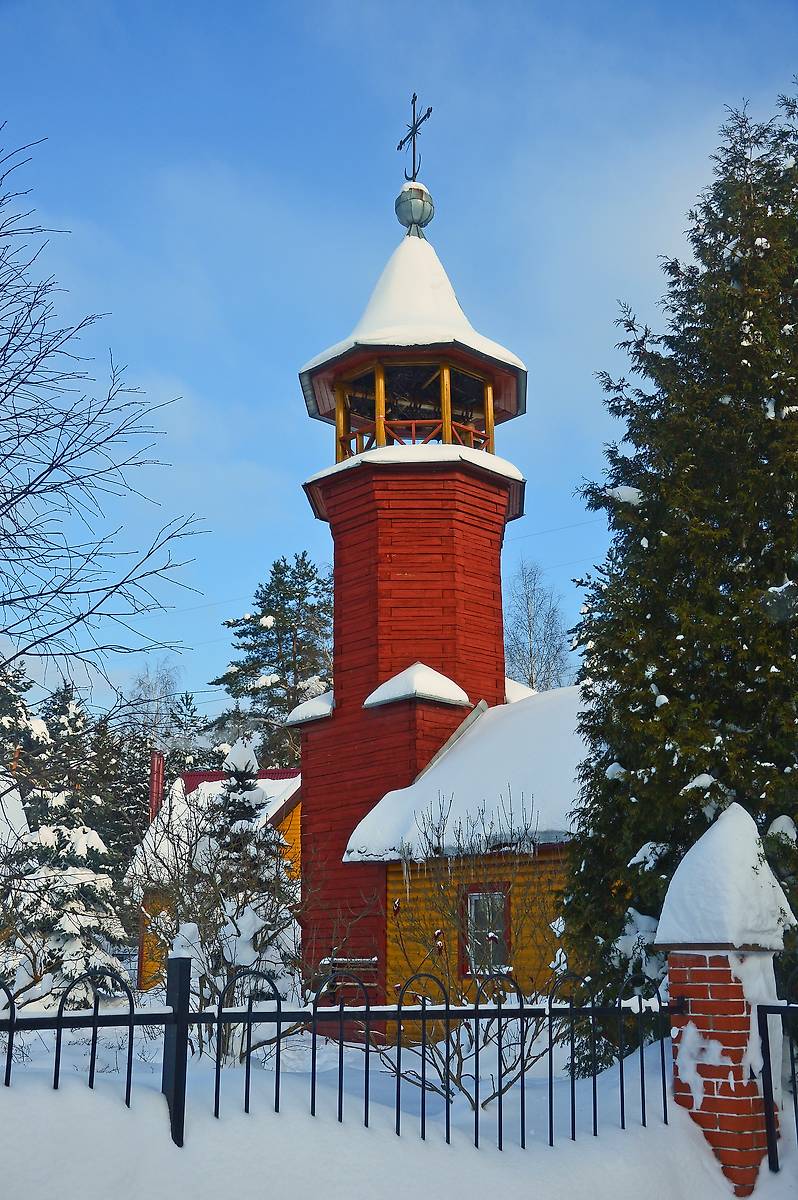фасады. Церковь Сергия Радонежского, Кратово (Раменский район и гг. Бронницы, Жуковский, Московская область)