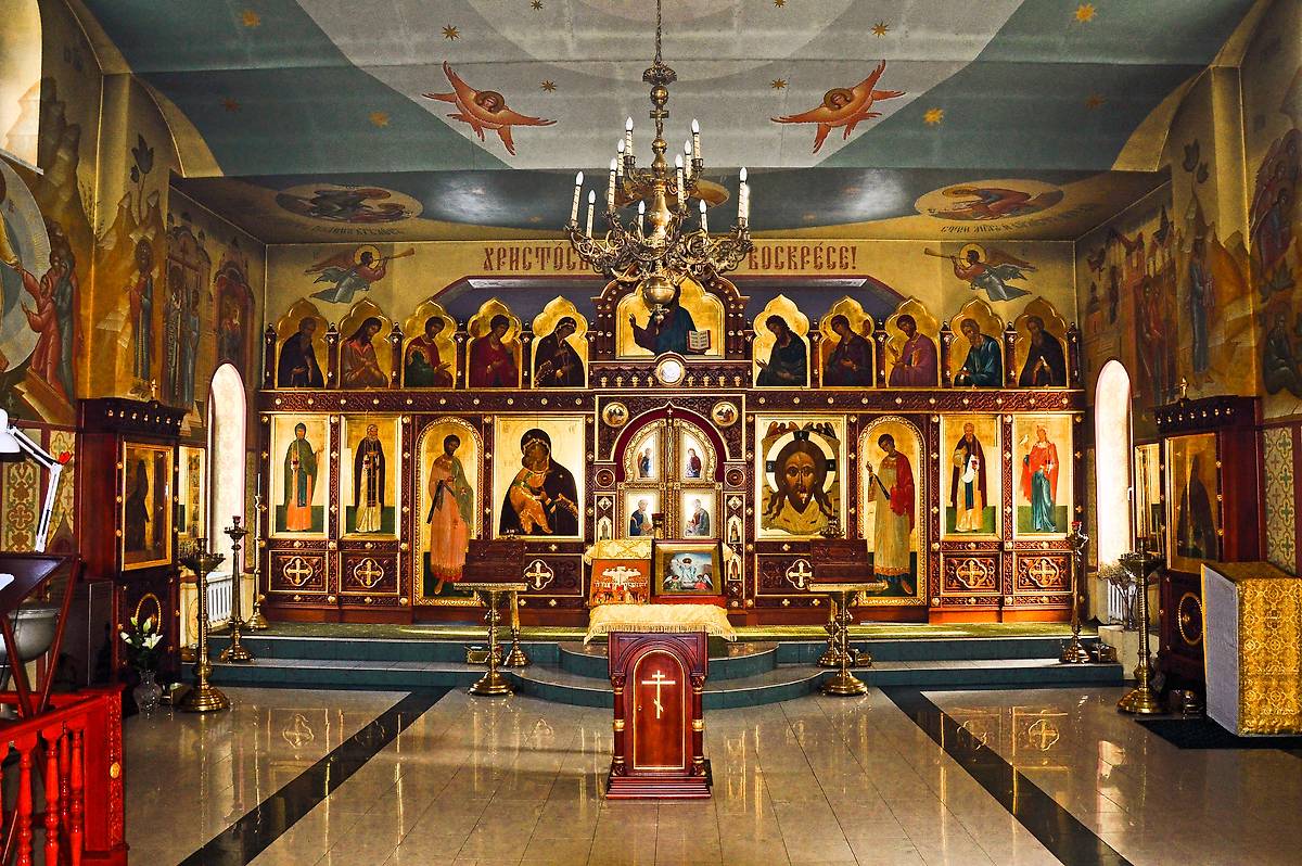 интерьер и убранство. Церковь Сергия Радонежского, Кратово (Раменский район и гг. Бронницы, Жуковский, Московская область)