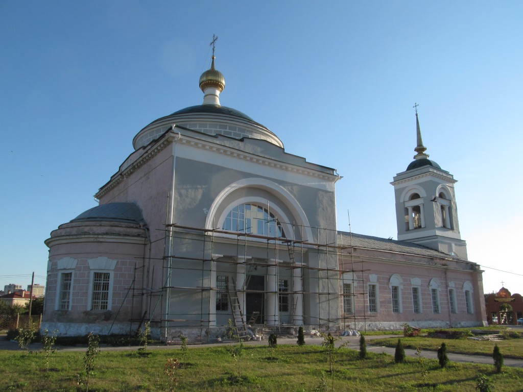 Рязань. Церковь Спаса Преображения в Канищеве. документальные фотографии