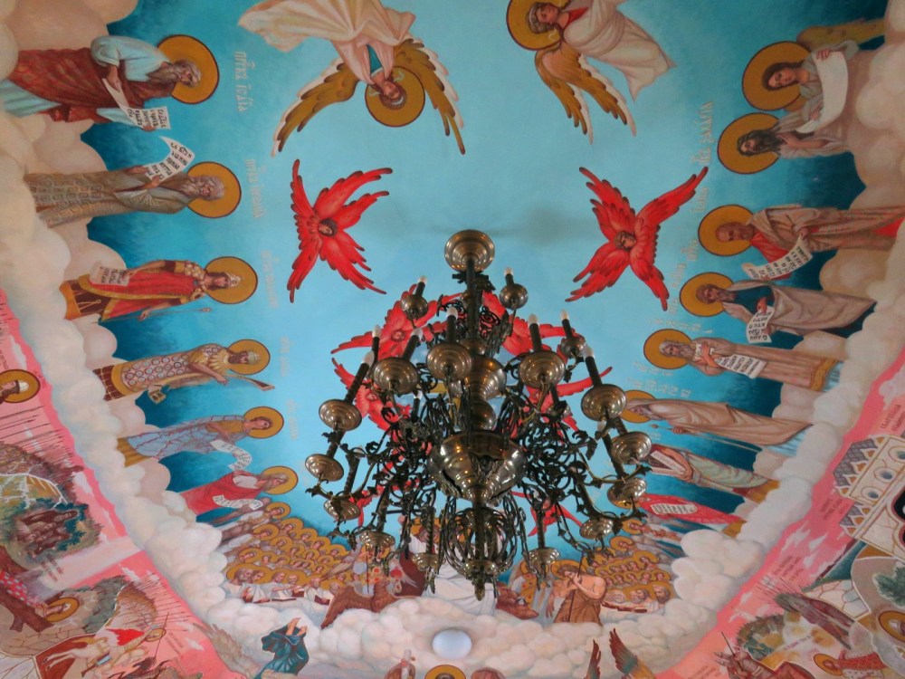 Церковь Бориса и Глеба, Раменское (Раменский район и гг. Бронницы, Жуковский, Московская область). интерьер и убранство, Своды трапезной