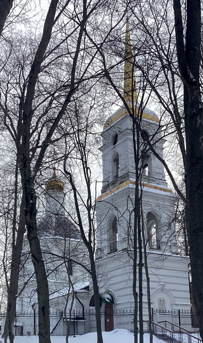 Вид с северо-запада, фасады. Церковь Бориса и Глеба, Раменское (Раменский район и гг. Бронницы, Жуковский, Московская область)