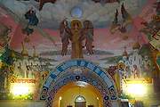 Церковь Бориса и Глеба, Уникальная роспись интерьера храма., Раменское, Раменский район и гг. Бронницы, Жуковский, Московская область