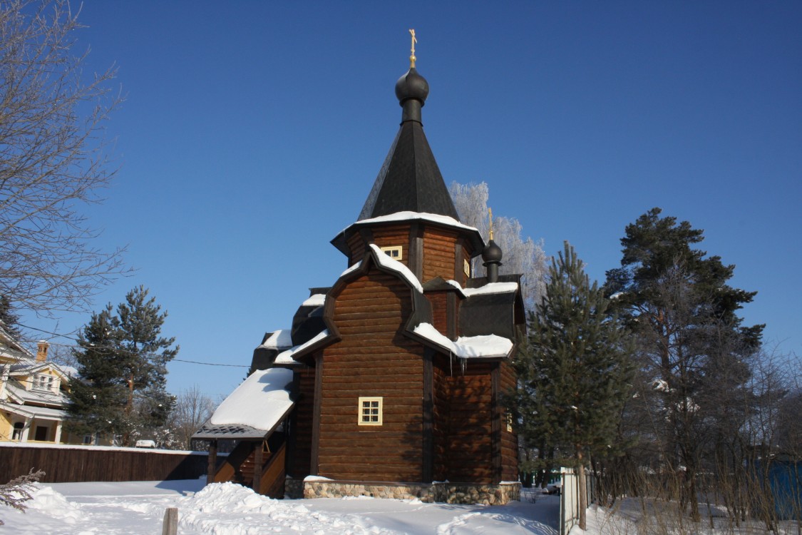 Храм-часовня Казанской иконы Божией Матери, Нестерцево (Дмитровский городской округ, Московская область). фасады