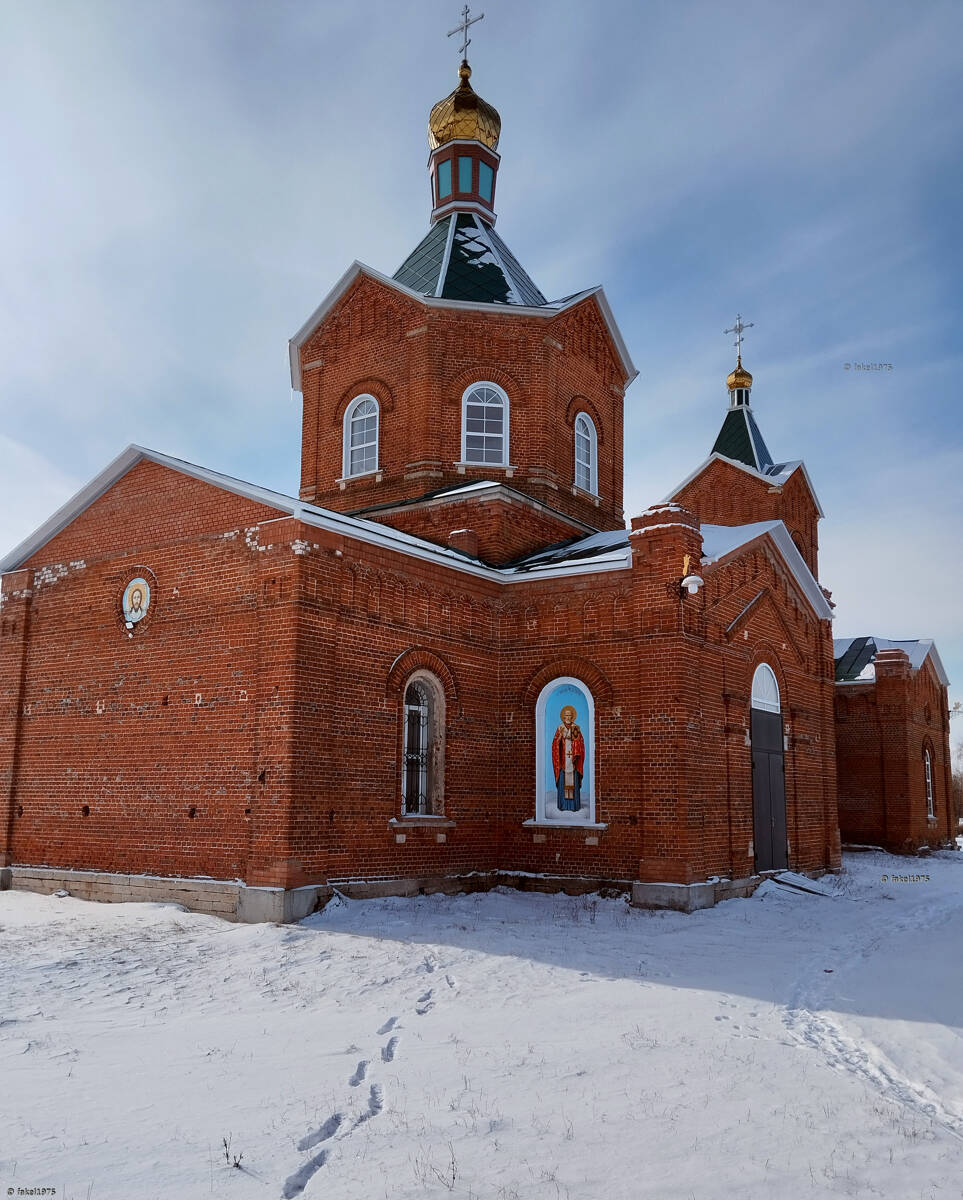 Церковь Казанской иконы Божией Матери, Новое Ракитино (Лебедянский район, Липецкая область). фасады