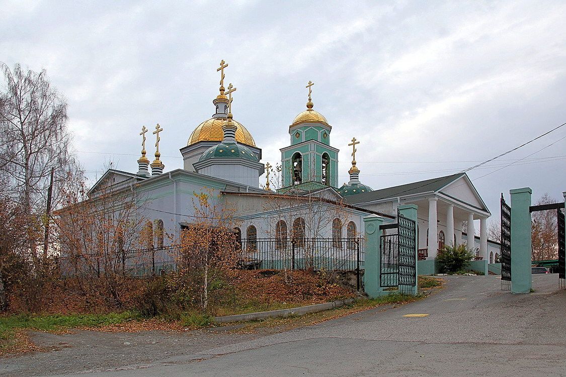 Церковь Троицы Живоначальной, Полевской (Полевской (Полевской ГО), Свердловская область). фасады, Вид с северо-востока