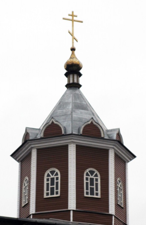 Пешелань. Церковь Николая Чудотворца. архитектурные детали, Навершие основного объема храма