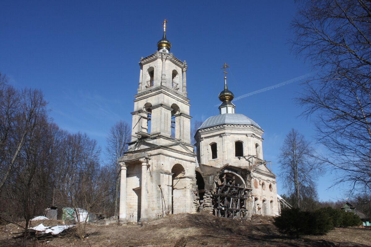 Церковь Введения во храм Пресвятой Богородицы, Молоково (Старицкий район, Тверская область). фасады