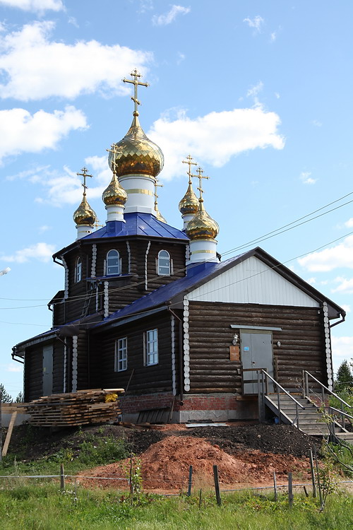 Церковь Всех Святых, в земле Российской просиявших, Новый Кременкуль (Сосновский район, Челябинская область). фасады
