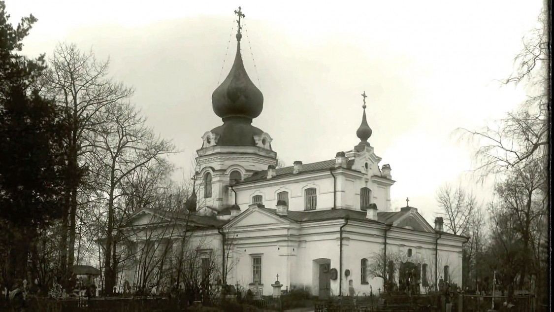 Кафедральный собор Успения Пресвятой Богородицы, Боровичи (Боровичский район, Новгородская область). архивная фотография, 1900—1915 год с сайта https://pastvu.com/p/435254