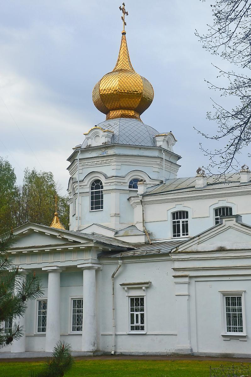 фасады. Кафедральный собор Успения Пресвятой Богородицы, Боровичи (Боровичский район, Новгородская область)