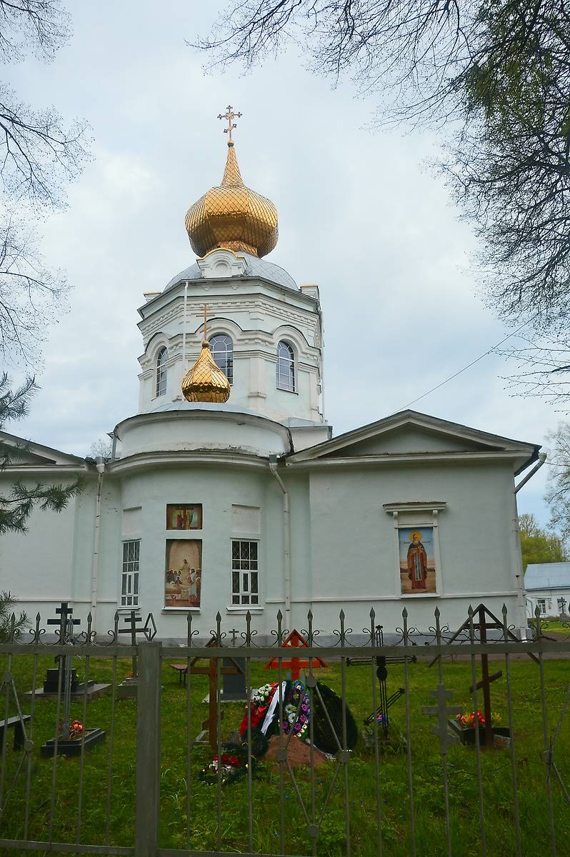 фасады. Кафедральный собор Успения Пресвятой Богородицы, Боровичи (Боровичский район, Новгородская область)