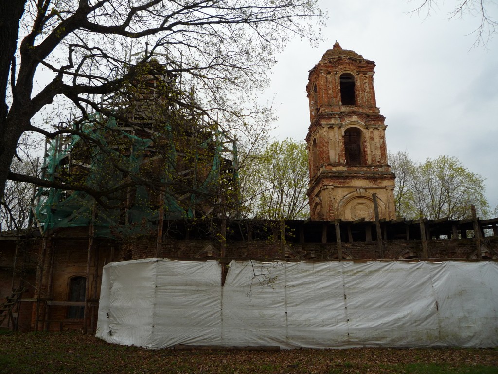 Церковь Михаила Архангела, Ерлино (Кораблинский район, Рязанская область). документальные фотографии