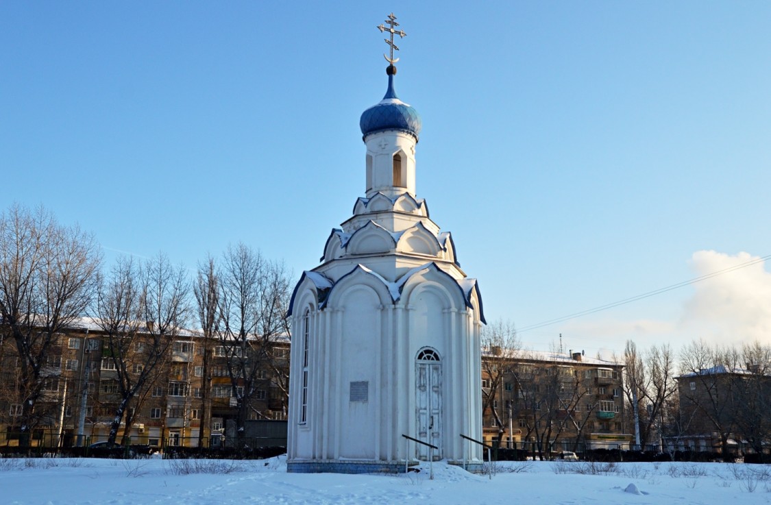 Часовня Новомучеников и исповедников Церкви Русской, Воронеж (Воронеж, город, Воронежская область). фасады, Часовня в память о погребенных