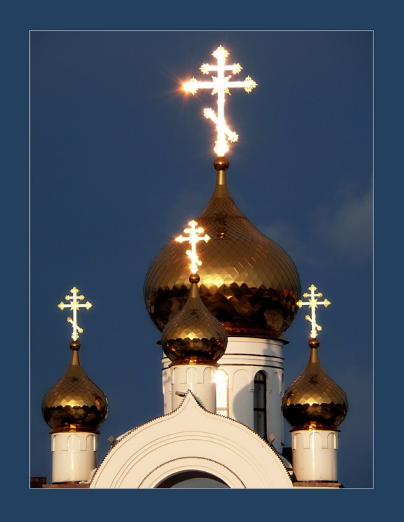 Кемерово. Церковь Троицы Живоначальной. архитектурные детали