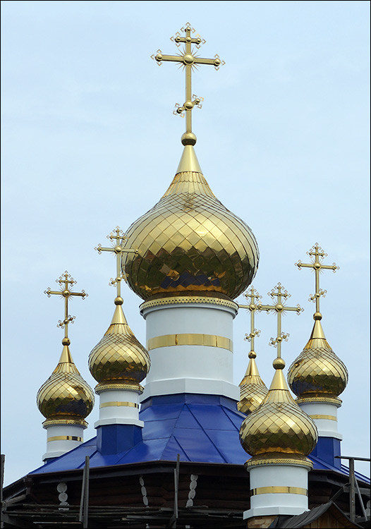 Церковь Всех Святых, в земле Российской просиявших, Новый Кременкуль (Сосновский район, Челябинская область). архитектурные детали
