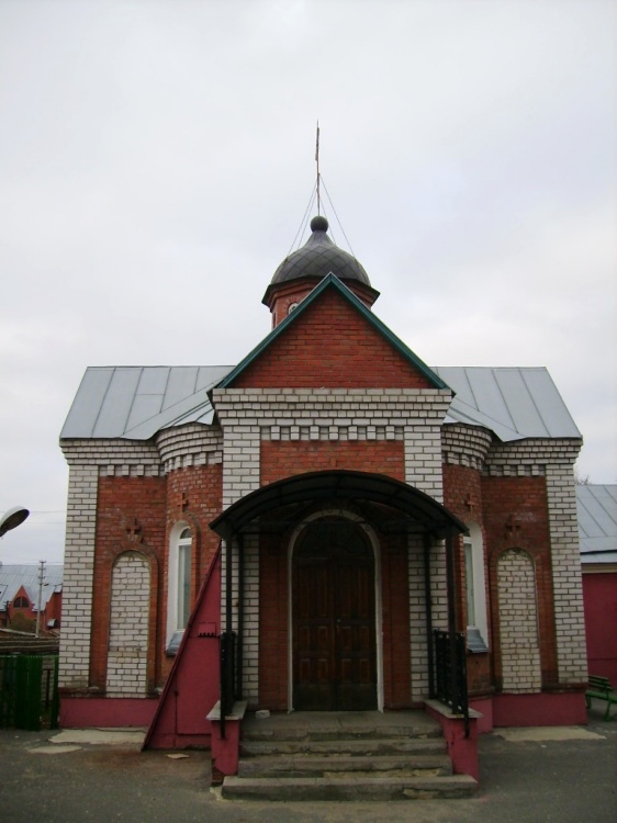 Часовня Андрея Первозванного, Воронеж (Воронеж, город, Воронежская область). общий вид в ландшафте