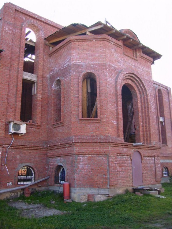 Индустриальный. Церковь Николая Чудотворца. фасады, Северный  фасад