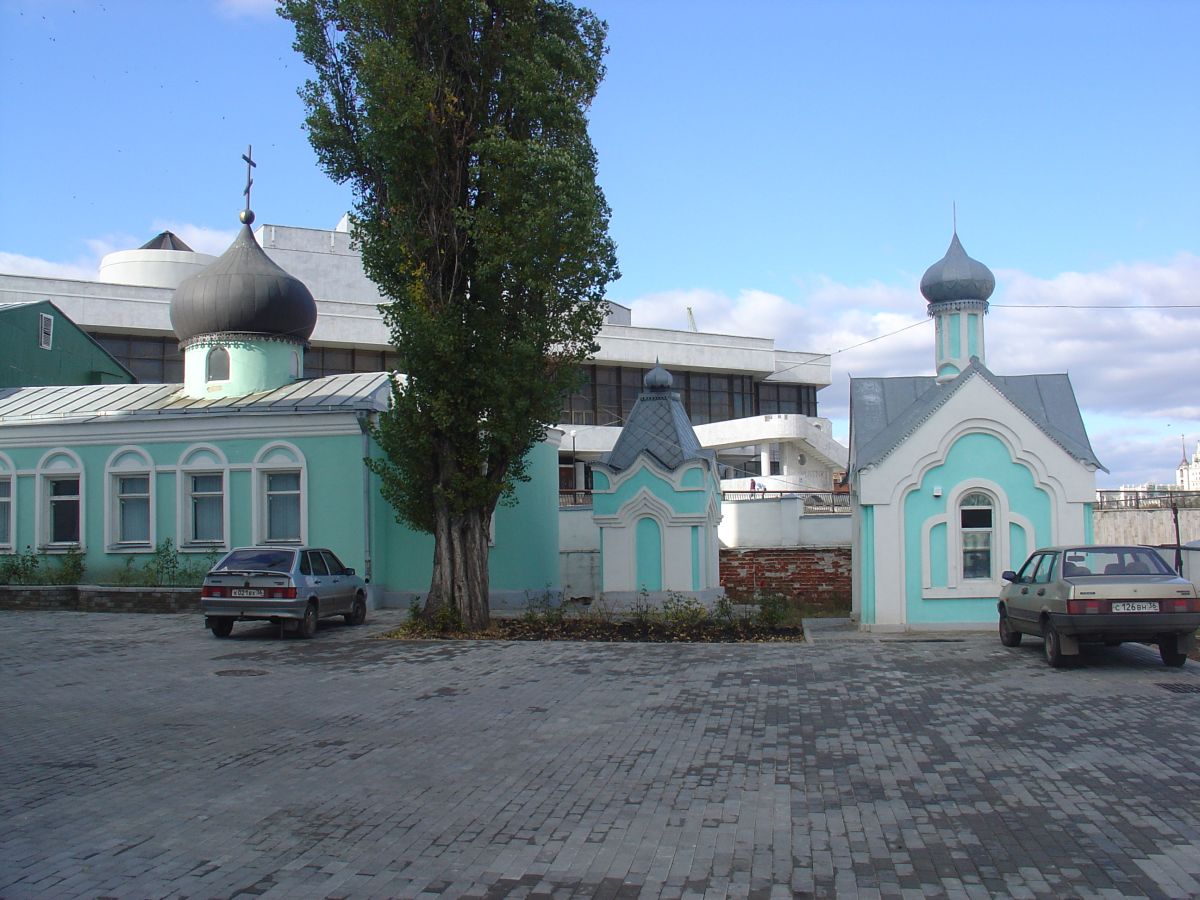 Церковь Усекновения главы Иоанна Предтечи при Покровском соборе, Воронеж (Воронеж, город, Воронежская область). фасады