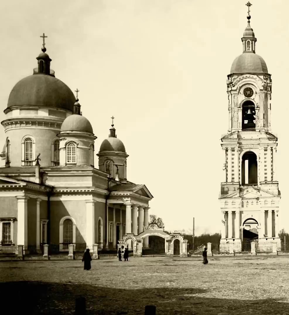 Собор Троицы Живоначальной, Боровичи (Боровичский район, Новгородская область). архивная фотография, Начало XX века  